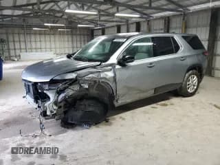 ✅ 2024 Chevrolet Traverse LS • VIN: 1GNESTKW0RJ139465 • Lot: 58363165. Wystawiony na Copart z przebiegiem Nie podano. Bezpłatny archiwum sprzedaży aukcyjnych z USA i szczegółowy raport historii pojazdu na DreamBid. Zdjęcie 1.