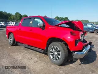 ✅ 2024 Chevrolet Silverado 1500 LT • VIN: 3GCPDKEK9RG312786 • Lot: 42638367. Listed on IAAI with 9,349 mi. Free auction sales archive from the USA and detailed vehicle history report at DreamBid. Image 1.