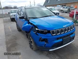 ✅ 2023 Jeep Compass Limited • VIN: 3C4NJDCN9PT519336 • Лот: 41978460. Опубликован ранее на IAAI с пробегом 35 272 миль. Бесплатный доступ к архиву аукционных продаж из США и подробный отчёт об истории автомобиля на DreamBid. Изображение 1.