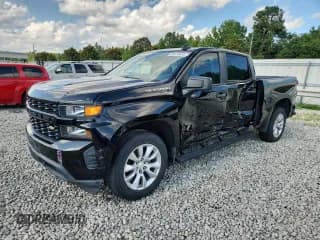 ✅ 2020 Chevrolet Silverado 1500 Custom • VIN: 3GCPWBEH7LG206360 • Lot: 64018405. Wystawiony na Copart z przebiegiem 110 882 mil. Bezpłatny archiwum sprzedaży aukcyjnych z USA i szczegółowy raport historii pojazdu na DreamBid. Zdjęcie 1.