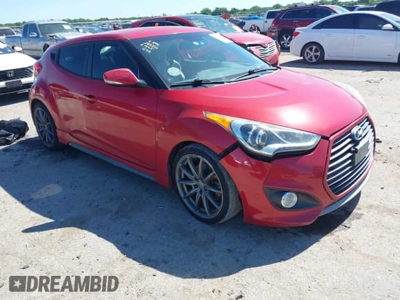 ✅ 2016 Hyundai Veloster Turbo • VIN: KMHTC6AE6GU294648 • Lot: 42311378. Wystawiony na IAAI z przebiegiem 94 552 mil. Bezpłatny archiwum sprzedaży aukcyjnych z USA i szczegółowy raport historii pojazdu na DreamBid. Zdjęcie 1.