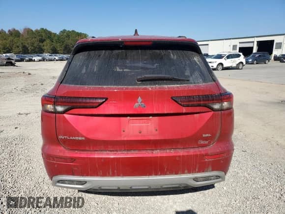 2023 Mitsubishi Outlander SEL с VIN JA4J3VA81PZ007374, выставлен на аукционе Copart как лот 77535964 с пробегом Не указан миль и Списание • Salvage title. История ставок и продаж доступна на DreamBid. Изображение 6.