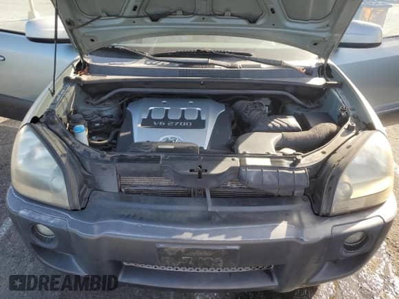 2005 Hyundai Tucson GLS z VIN KM8JN12D95U093916, wystawiony jako Copart lot #76326214 z przebiegiem 159 295 mil mil oraz Szkoda całkowita • Salvage title. Historia ofert i sprzedaży dostępna na DreamBid. Obrazek 14.