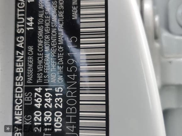 ✅ 2024 Mercedes-Benz CLA 250 • VIN: W1K5J4HB0RN459115 • Lot: 56469905. Wystawiony na Copart z przebiegiem 16 700 mil. Bezpłatny archiwum sprzedaży aukcyjnych z USA i szczegółowy raport historii pojazdu na DreamBid. Zdjęcie 12.