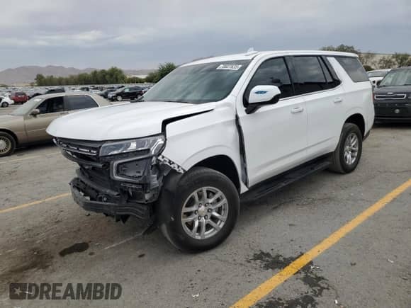 2023 Chevrolet Tahoe Commercial z VIN 1GNSKLED0PR300490, wystawiony jako Copart lot #70027635 z przebiegiem 29 434 mil mil oraz Szkoda całkowita • Salvage title. Historia ofert i sprzedaży dostępna na DreamBid. Obrazek 1.