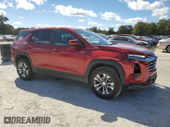 ✅ 2025 Chevrolet Equinox FWD LT • VIN: 3GNAXHEG3SL293121 • Лот: 90948645. Опубликован ранее на Copart с пробегом 13 259 миль. Бесплатный доступ к архиву аукционных продаж из США и подробный отчёт об истории автомобиля на DreamBid. Изображение 4.