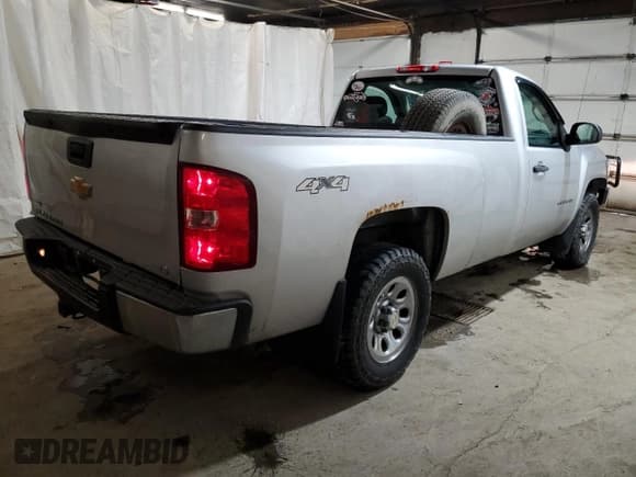 ✅ 2012 Chevrolet Silverado 1500 Work Truck • VIN: 1GCNKPE08CZ120968 • Lot: 91781905. Listed on Copart with 160,264 mi. Free auction sales archive from the USA and detailed vehicle history report at DreamBid. Image 3.