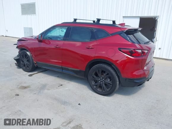✅ 2020 Chevrolet Blazer RS • VIN: 3GNKBKRS4LS557081 • Lot: 43150723. Listed on IAAI with 104,348 mi. Free auction sales archive from the USA and detailed vehicle history report at DreamBid. Image 3.