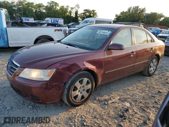 ✅ 2009 Hyundai Sonata GLS • VIN: 5NPET46C69H491258 • Лот: 58218824. Опубликован ранее на Copart с пробегом 151 391 миль. Бесплатный доступ к архиву аукционных продаж из США и подробный отчёт об истории автомобиля на DreamBid. Изображение 1.