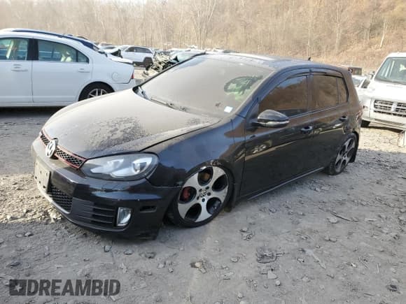 ✅ 2011 Volkswagen Golf GTI w/Sunroof PZEV • VIN: WVWHD7AJ8BW315782 • Lot: 78811804. Listed on Copart with 154,247 mi. Free auction sales archive from the USA and detailed vehicle history report at DreamBid. Image 1.