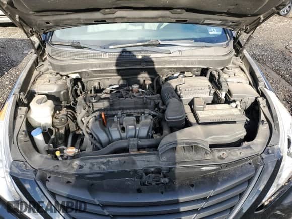 2012 Hyundai Sonata GLS with VIN 5NPEB4AC5CH462741, listed as a Copart auction lot 90863735 with 94,533 mi miles and Salvage title. Bid and sale history available at DreamBid. Image 11.