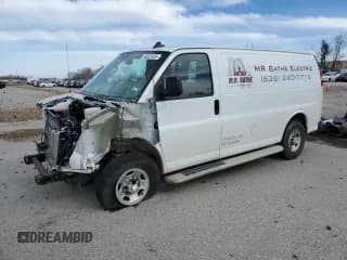 ✅ 2022 Chevrolet Express Cargo • VIN: 1GCWGAF76N1269055 • Lot: 49327425. Listed on Copart with 32,944 mi. Free auction sales archive from the USA and detailed vehicle history report at DreamBid. Image 1.
