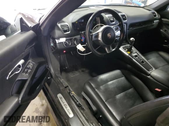 ✅ 2016 Porsche Boxster • VIN: WP0CA2A87GS120905 • Lot: 81228825. Listed on Copart with Not provided. Free auction sales archive from the USA and detailed vehicle history report at DreamBid. Image 8.