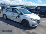 ✅ 2024 Nissan Versa S • VIN: 3N1CN8DV1RL901836 • Lot: 43338726. Listed on IAAI with 23,495 mi. Free auction sales archive from the USA and detailed vehicle history report at DreamBid. Image 1.