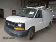 ✅ 2009 Chevrolet Express Cargo • VIN: 1GCGG25C391112632 • Lot: 42320185. Listed on IAAI with 166,012 mi. Free auction sales archive from the USA and detailed vehicle history report at DreamBid. Image 2.