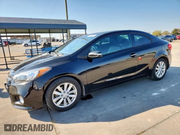 ✅ 2015 Kia Forte EX • VIN: KNAFX6A89F5420703 • Лот: 91661015. Опубликован ранее на Copart с пробегом 100 864 миль. Бесплатный доступ к архиву аукционных продаж из США и подробный отчёт об истории автомобиля на DreamBid. Изображение 1.