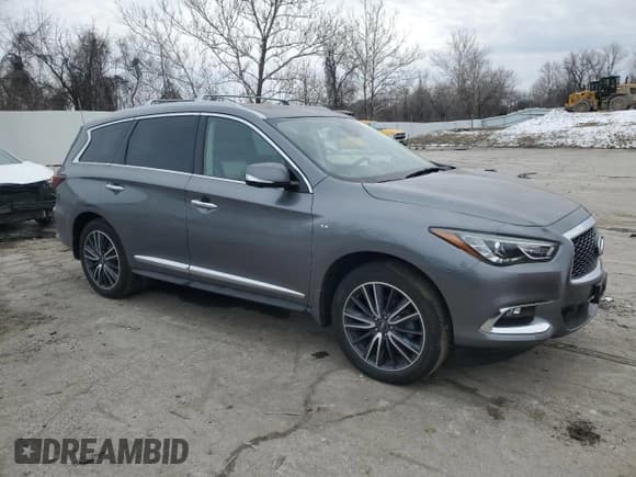 ✅ 2020 Infiniti QX60 Signature Edition • VIN: 5N1DL0MM2LC546612 • Lot: 45223915. Listed on Copart with 26,943 mi. Free auction sales archive from the USA and detailed vehicle history report at DreamBid. Image 4.