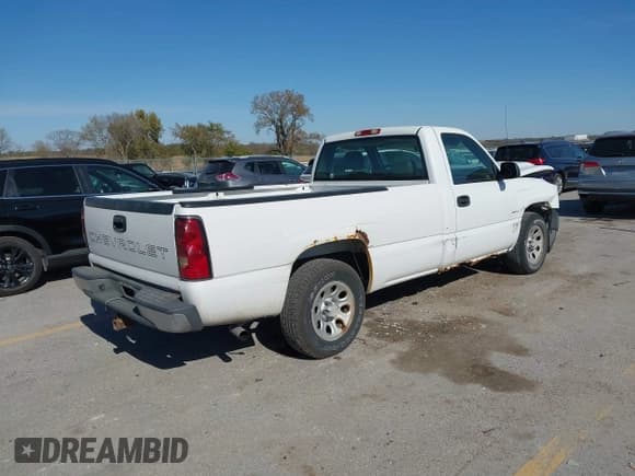 ✅ 2007 Chevrolet Silverado 1500 Work Truck • VIN: 3GCEC14V87G176647 • Lot: 43504725. Listed on IAAI with 187,694 mi. Free auction sales archive from the USA and detailed vehicle history report at DreamBid. Image 4.