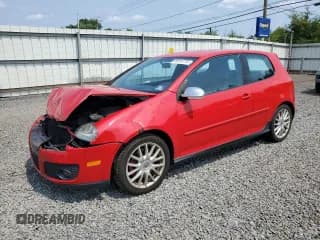 ✅ 2006 Volkswagen Golf GTI • VIN: WVWEV71K36W100308 • Lot: 60814715. Listed on Copart with 166,289 mi. Free auction sales archive from the USA and detailed vehicle history report at DreamBid. Image 1.
