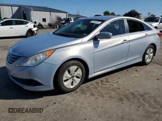 ✅ 2014 Hyundai Sonata GLS • VIN: 5NPEB4AC1EH818671 • Lot: 72816274. Listed on Copart with 163,775 mi. Free auction sales archive from the USA and detailed vehicle history report at DreamBid. Image 1.