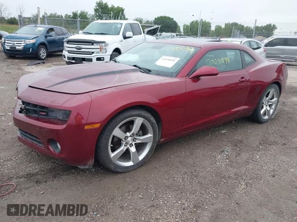✅ 2011 Chevrolet Camaro 1LT • VIN: 2G1FB1ED3B9163751 • Лот: 43020899. Опубликован ранее на IAAI с пробегом 121 666 миль. Бесплатный доступ к архиву аукционных продаж из США и подробный отчёт об истории автомобиля на DreamBid. Изображение 2.
