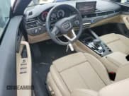 ✅ 2024 Audi A5 Cabriolet S line Prestige • VIN: WAU5AGF5XRN001460 • Lot: 74915654. Wystawiony na Copart z przebiegiem 2 300 mil. Bezpłatny archiwum sprzedaży aukcyjnych z USA i szczegółowy raport historii pojazdu na DreamBid. Zdjęcie 8.