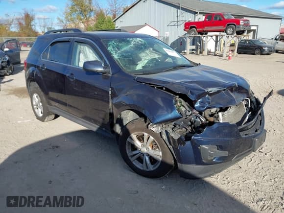 ✅ 2015 Chevrolet Equinox LT • VIN: 2GNALBEK5F1163734 • Lot: 43461977. Listed on IAAI with 122,441 mi. Free auction sales archive from the USA and detailed vehicle history report at DreamBid. Image 1.