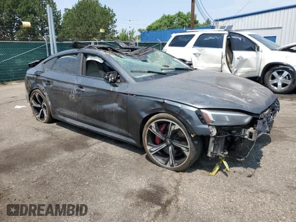 ✅ 2019 Audi RS 5 Sportback • VIN: WUABWCF55KA906835 • Lot: 67129455. Listed on Copart with 52,544 mi. Free auction sales archive from the USA and detailed vehicle history report at DreamBid. Image 4.
