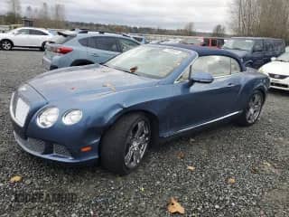 ✅ 2012 Bentley Continental GT • VIN: SCBGR3ZA8CC074600 • Lot: 77485624. Listed on Copart with 16,065 mi. Free auction sales archive from the USA and detailed vehicle history report at DreamBid. Image 1.