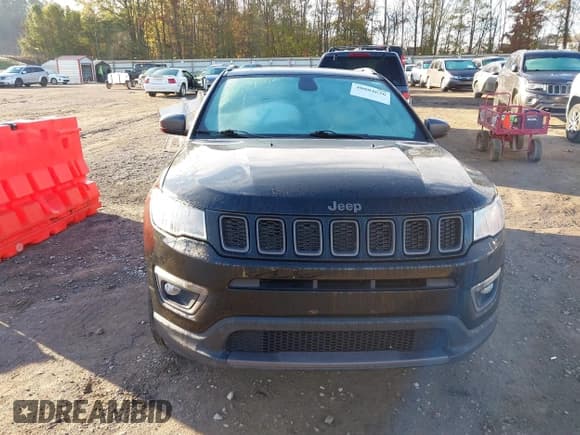 ✅ 2021 Jeep Compass 80th Anniversary • VIN: 3C4NJDEB0MT601065 • Lot: 40804626. Listed on IAAI with 47,373 mi. Free auction sales archive from the USA and detailed vehicle history report at DreamBid. Image 13.