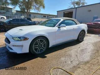 ✅ 2021 Ford Mustang EcoBoost Premium • VIN: 1FATP8UH5M5116073 • Lot: 89662785. Listed on Copart with 81,894 mi. Free auction sales archive from the USA and detailed vehicle history report at DreamBid. Image 1.