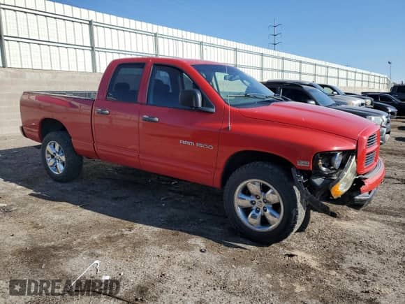 2004 Dodge 1500 SLT z VIN 1D7HU18D64S695220, wystawiony jako Copart lot #65894664 z przebiegiem 184 338 mil mil oraz Szkoda całkowita • Salvage title. Historia ofert i sprzedaży dostępna na DreamBid. Obrazek 4.