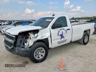 2016 Chevrolet Silverado 1500 Work Truck with VIN 1GCNCNEH3GZ141451, listed as a Copart auction lot 81288615 with 366,509 mi miles and Salvage title. Bid and sale history available at DreamBid. Image 1.