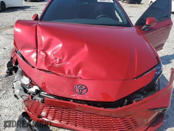 2025 Toyota Camry LE with VIN 4T1DAACK4SU088348, listed as a Copart auction lot 68684105 with 28,061 mi miles and Salvage title. Bid and sale history available at DreamBid. Image 11.