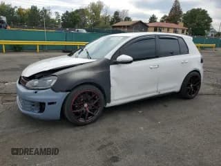 ✅ 2012 Volkswagen Golf GTI PZEV • VIN: WVWGD7AJ0CW233915 • Lot: 81615325. Listed on Copart with 126,618 mi. Free auction sales archive from the USA and detailed vehicle history report at DreamBid. Image 1.