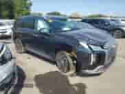 2025 Hyundai Palisade Calligraphy with VIN KM8R7DGE9SU853662, listed as a Copart auction lot 65620135 with 1,655 mi miles and Salvage title. Bid and sale history available at DreamBid. Image 4.