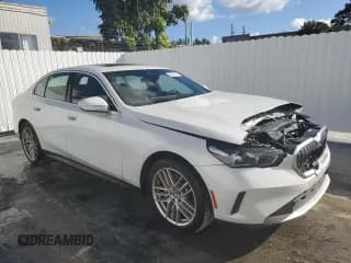 ✅ 2024 BMW 5 Series 530i • VIN: WBA43FJ05RCR71997 • Lot: 86393734. Listed on Copart with 11,106 mi. Free auction sales archive from the USA and detailed vehicle history report at DreamBid. Image 4.