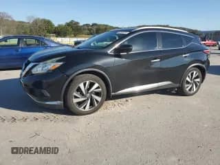2016 Nissan Murano Platinum с VIN 5N1AZ2MG1GN164525, выставлен на аукционе Copart как лот 82346285 с пробегом 146 740 миль миль и Списание • Salvage title. История ставок и продаж доступна на DreamBid. Изображение 1.