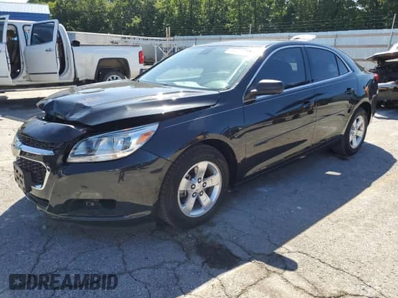 2014 Chevrolet Malibu LS with VIN 1G11A5SL5EF300314, listed as a Copart auction lot 66078205 with 53,536 mi miles and Salvage title. Bid and sale history available at DreamBid. Image 1.