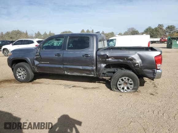 ✅ 2017 Toyota Tacoma SR5 • VIN: 5TFCZ5AN4HX110921 • Lot: 91603375. Listed on Copart with 75,832 mi. Free auction sales archive from the USA and detailed vehicle history report at DreamBid. Image 2.