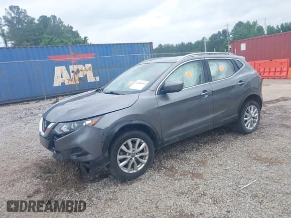 ✅ 2020 Nissan Rogue S • VIN: JN1BJ1CV3LW281833 • Lot: 42260962. Listed on IAAI with 84,742 mi. Free auction sales archive from the USA and detailed vehicle history report at DreamBid. Image 2.