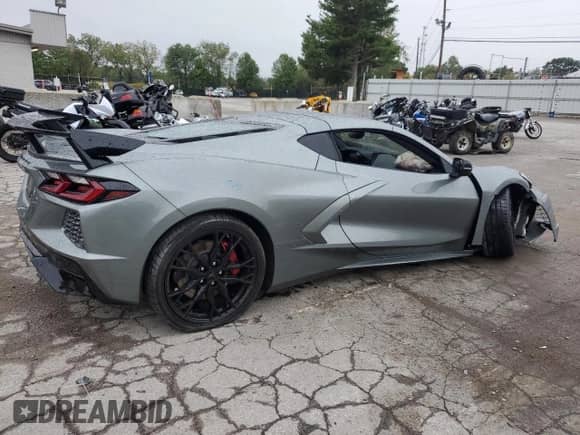 2024 Chevrolet Corvette 3LT с VIN 1G1YC2D4XR5110341, выставлен на аукционе Copart как лот 73012954 с пробегом 7 052 миль миль и Списание • Salvage title. История ставок и продаж доступна на DreamBid. Изображение 3.