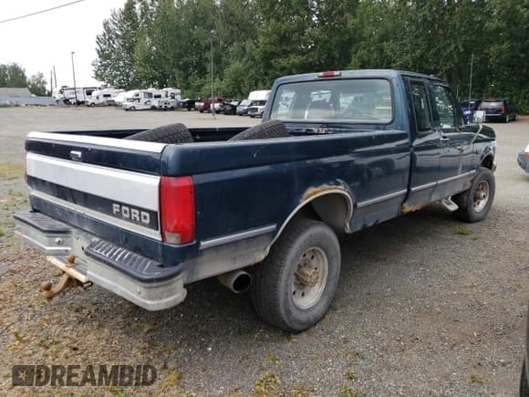 ✅ 1995 Ford F-250 • VIN: 1FTHX26F5SKB55141 • Lot: 66951945. Wystawiony na Copart z przebiegiem 295 266 mil. Bezpłatny archiwum sprzedaży aukcyjnych z USA i szczegółowy raport historii pojazdu na DreamBid. Zdjęcie 3.