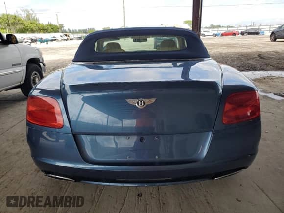 ✅ 2012 Bentley Continental GT • VIN: SCBGR3ZA0CC074963 • Lot: 90690125. Listed on Copart with 29,031 mi. Free auction sales archive from the USA and detailed vehicle history report at DreamBid. Image 6.