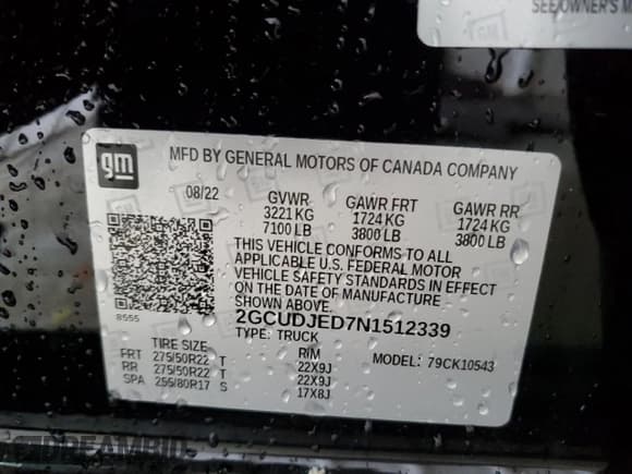 ✅ 2022 Chevrolet Silverado 1500 High Country • VIN: 2GCUDJED7N1512339 • Lot: 90050875. Wystawiony na Copart z przebiegiem 74 818 mil. Bezpłatny archiwum sprzedaży aukcyjnych z USA i szczegółowy raport historii pojazdu na DreamBid. Zdjęcie 12.