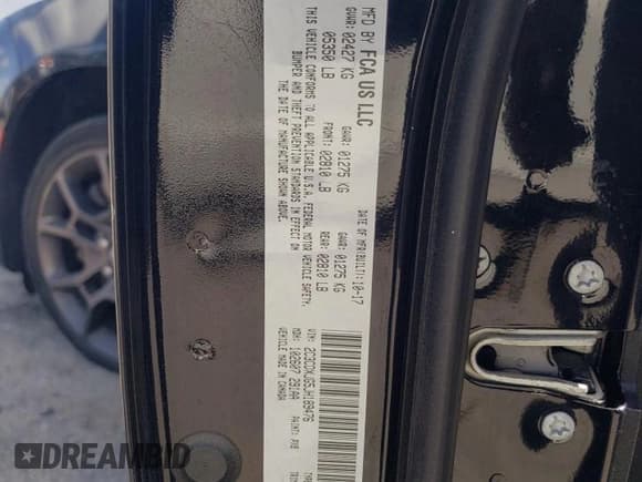 ✅ 2018 Dodge Charger GT • VIN: 2C3CDXJG5JH189476 • Lot: 86635795. Wystawiony na Copart z przebiegiem Nie podano. Bezpłatny archiwum sprzedaży aukcyjnych z USA i szczegółowy raport historii pojazdu na DreamBid. Zdjęcie 12.