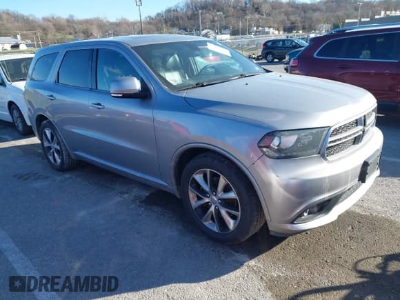 ✅ 2015 Dodge Durango R/T • VIN: 1C4SDJCT8FC764369 • Lot: 43804211. Listed on IAAI with 271,106 mi. Free auction sales archive from the USA and detailed vehicle history report at DreamBid. Image 1.