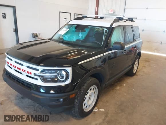 ✅ 2023 Ford Bronco Sport Heritage • VIN: 3FMCR9G66PRD86401 • Лот: 43415585. Опубликован ранее на IAAI с пробегом 47 923 миль. Бесплатный доступ к архиву аукционных продаж из США и подробный отчёт об истории автомобиля на DreamBid. Изображение 2.