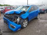 ✅ 2021 Jeep Compass Altitude • VIN: 3C4NJDBB0MT570078 • Lot: 42223102. Listed on IAAI with 41,537 mi. Free auction sales archive from the USA and detailed vehicle history report at DreamBid. Image 2.