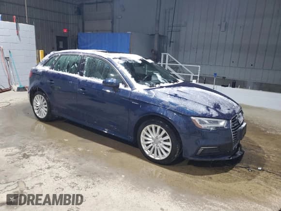 ✅ 2017 Audi A3 e-tron Sportback Premium Plus • VIN: WAUTPBFF3HA092126 • Lot: 86512764. Listed on Copart with 122,400 mi. Free auction sales archive from the USA and detailed vehicle history report at DreamBid. Image 4.